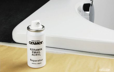 Kit de réparation céramique email acrylique blanc alpin Soloplast